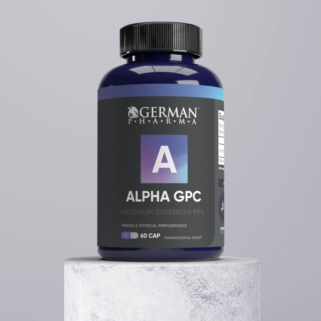 Alpha GPC - German Pharma Alpha GPC - Nootropic Choline – German Pharma  Official