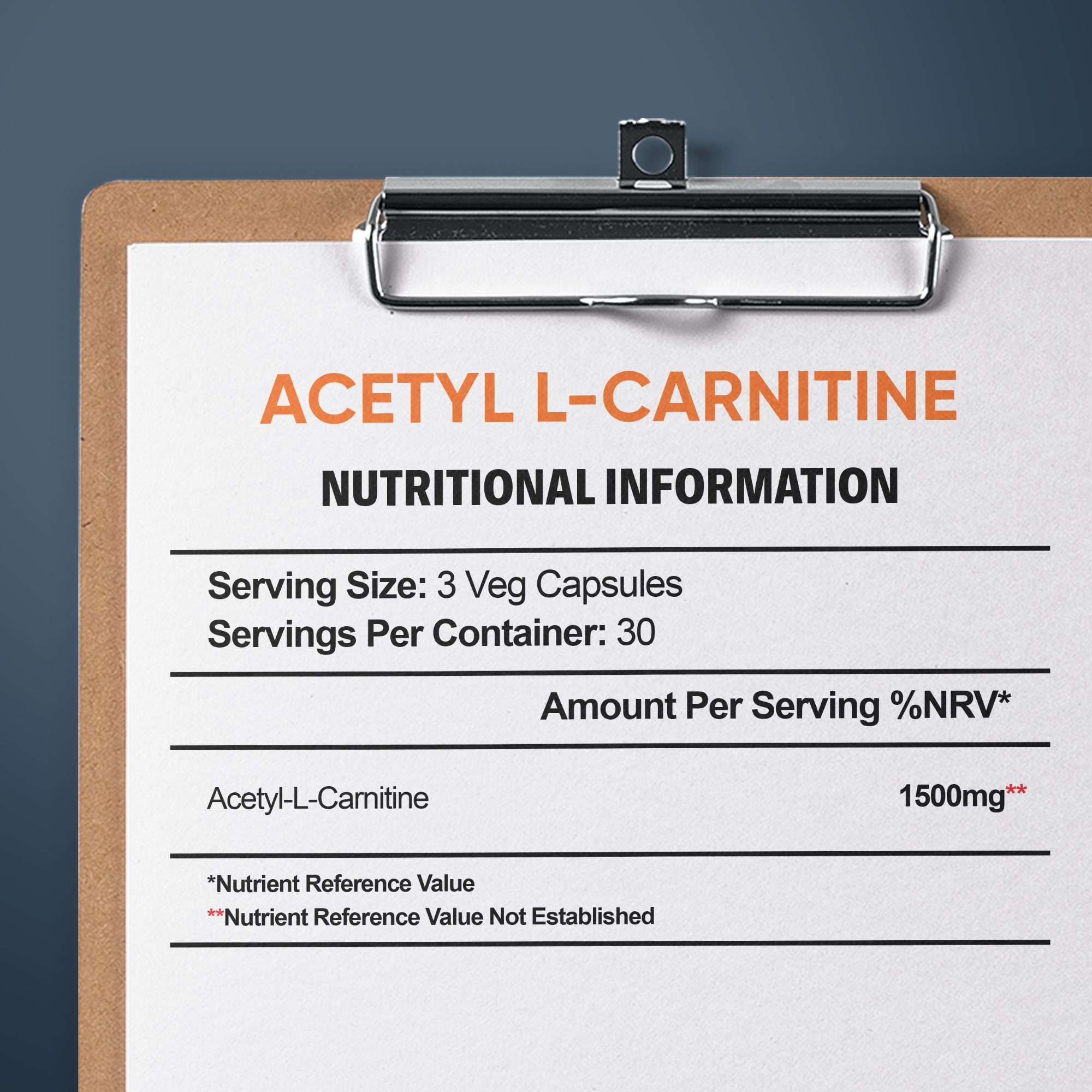 Acetyl-L-Carnitine (ALCAR)