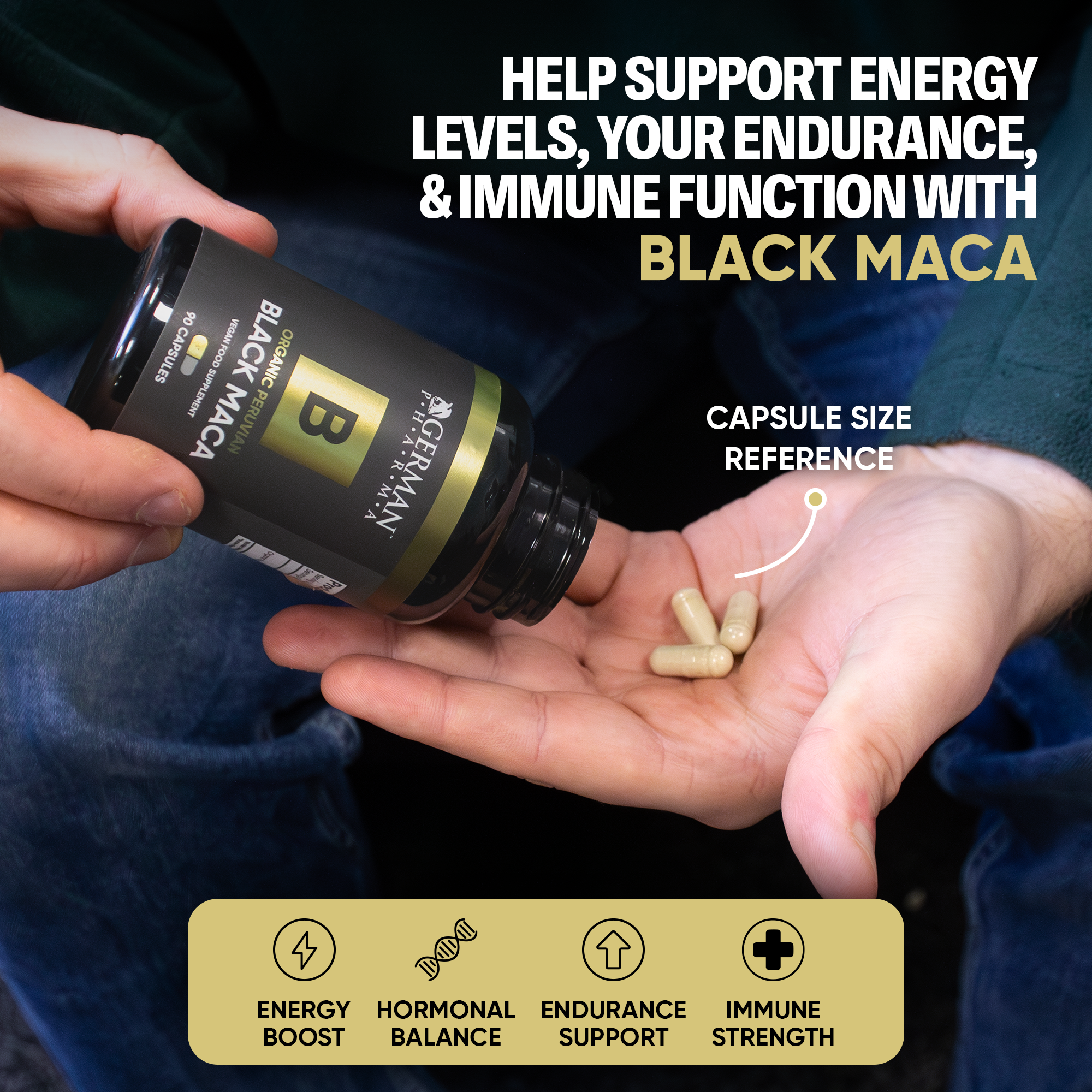 Black Maca (Organic Peruvian Root)