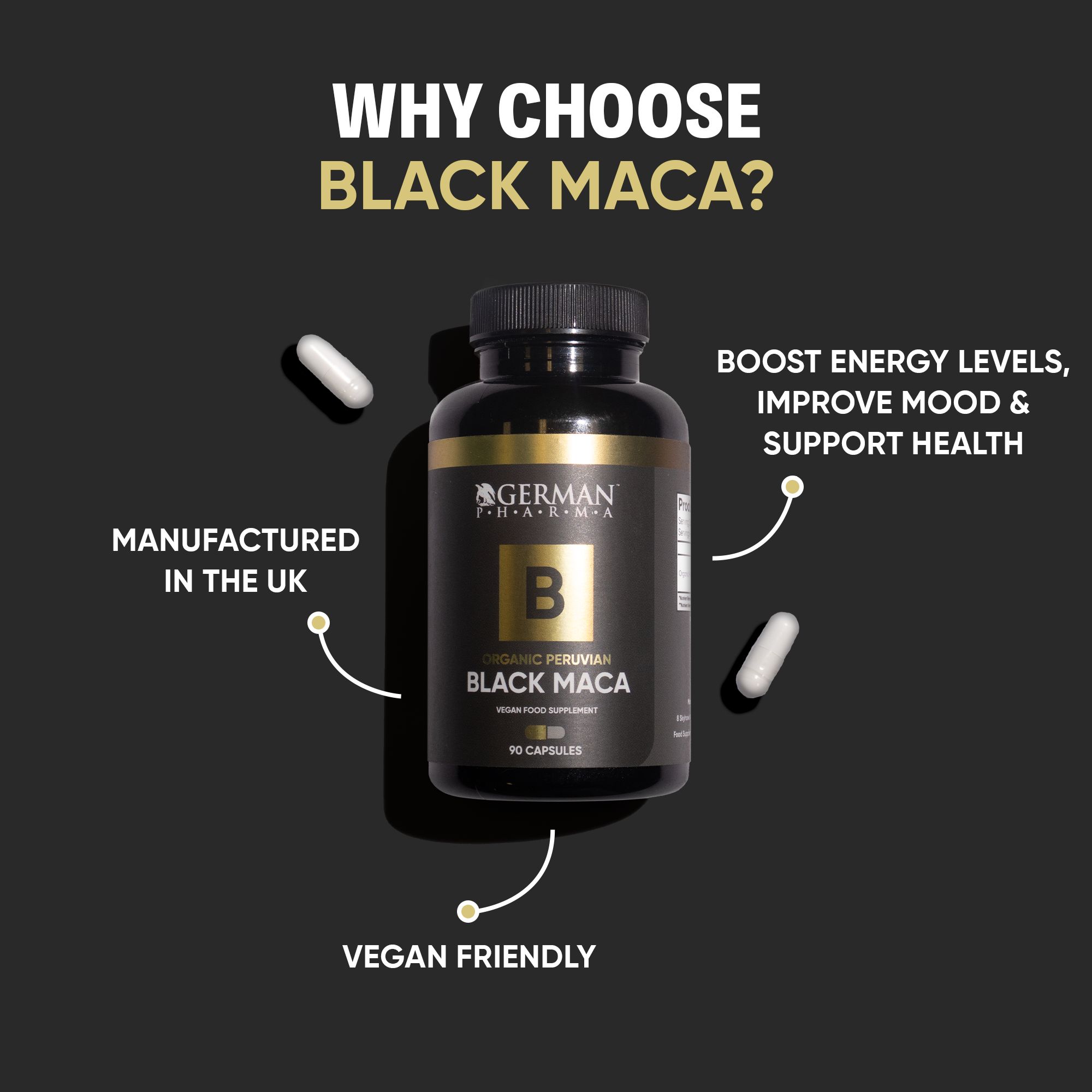 Black Maca (Organic Peruvian Root)