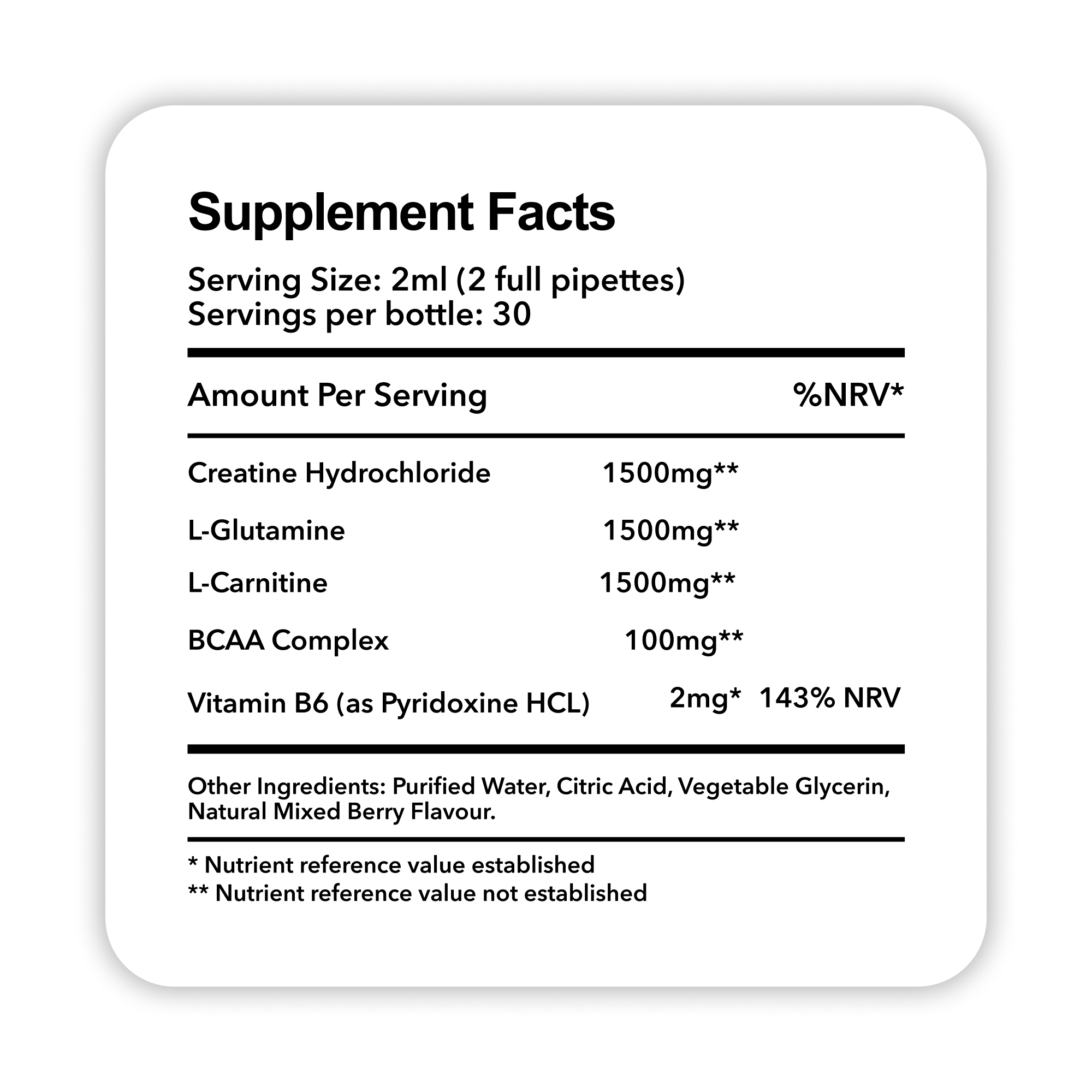 Creatine Drops